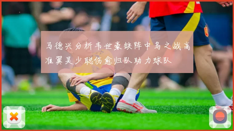 马德兴分析韦世豪缺阵中乌之战高准翼吴少聪伤愈归队助力球队